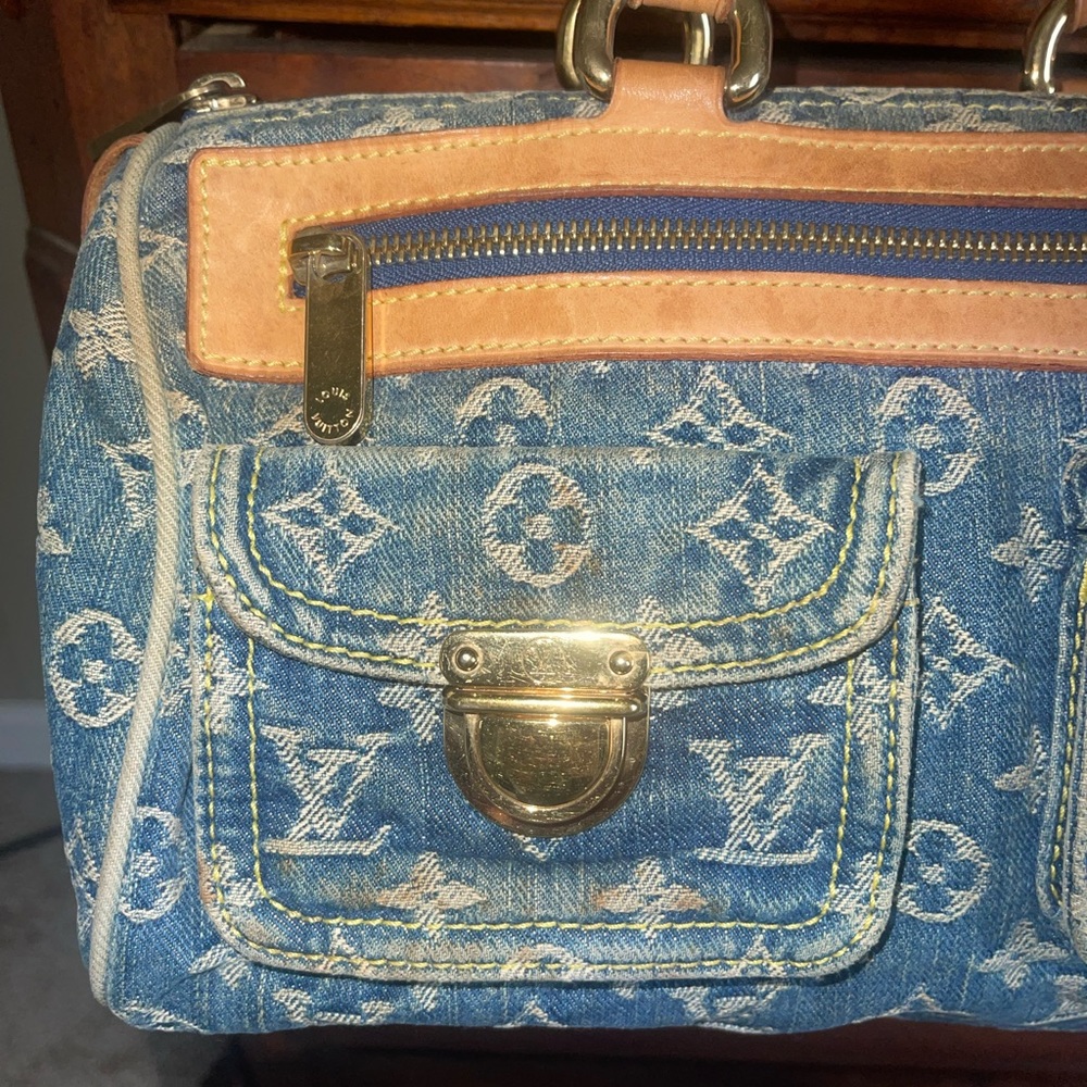 💕SOLD💕Louis Vuitton denim speedy - Picture 2 of 14
